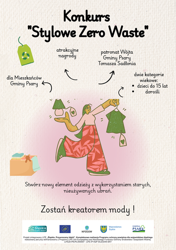 Plakat Konkurs pn. Stylowe Zero Waste