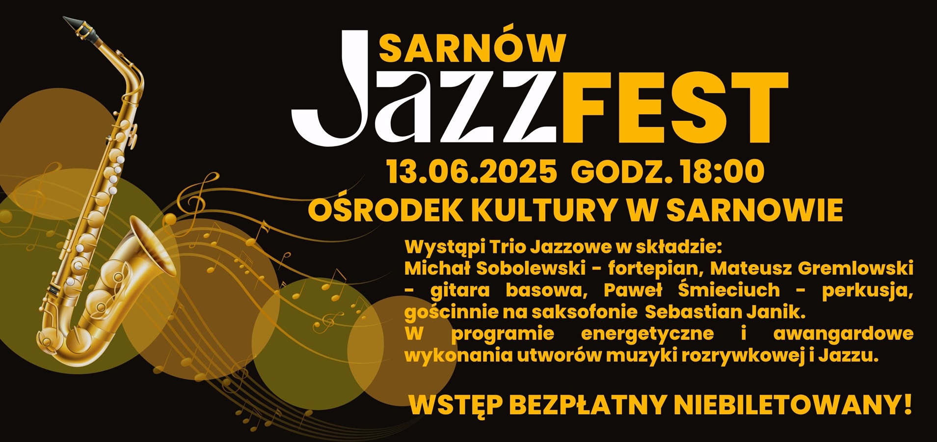 Grafika przedstawia plakat wydarzenia
