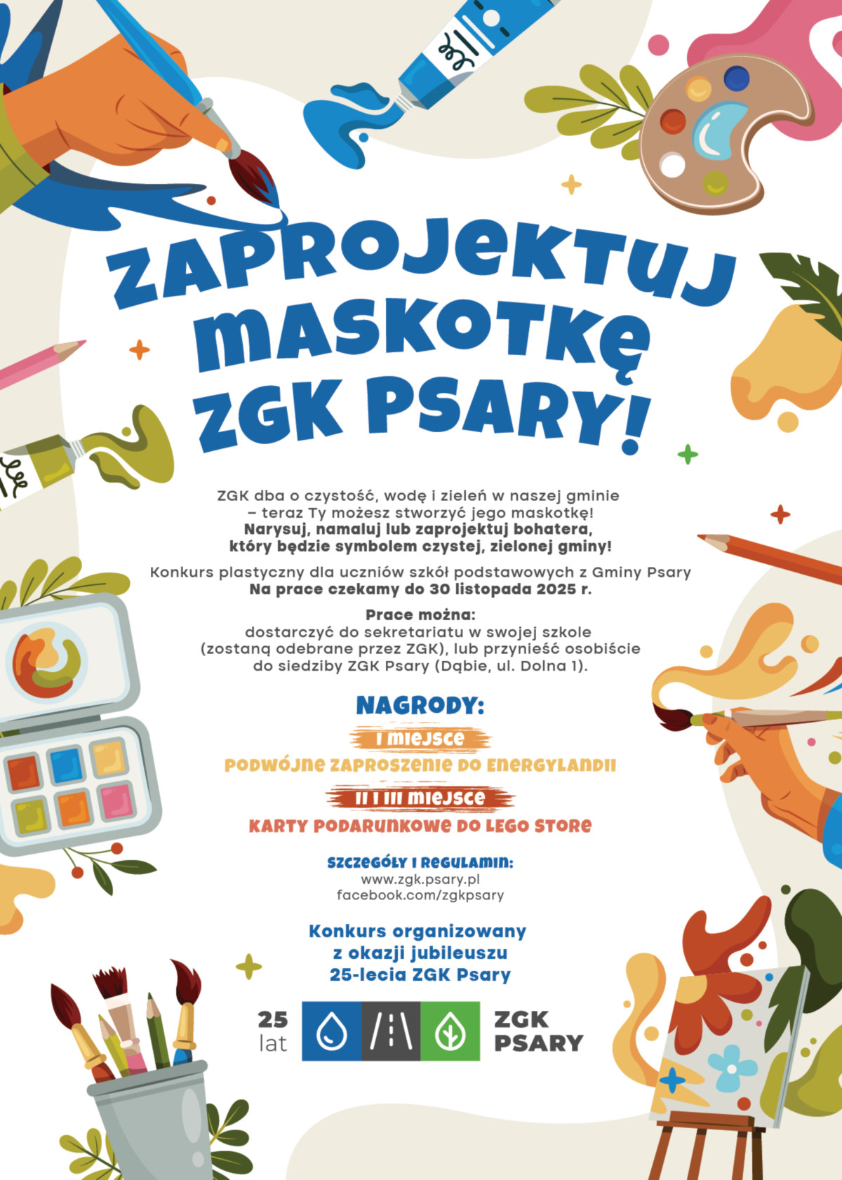 sm zgkpsary konkurs maskotka plakat A4 03