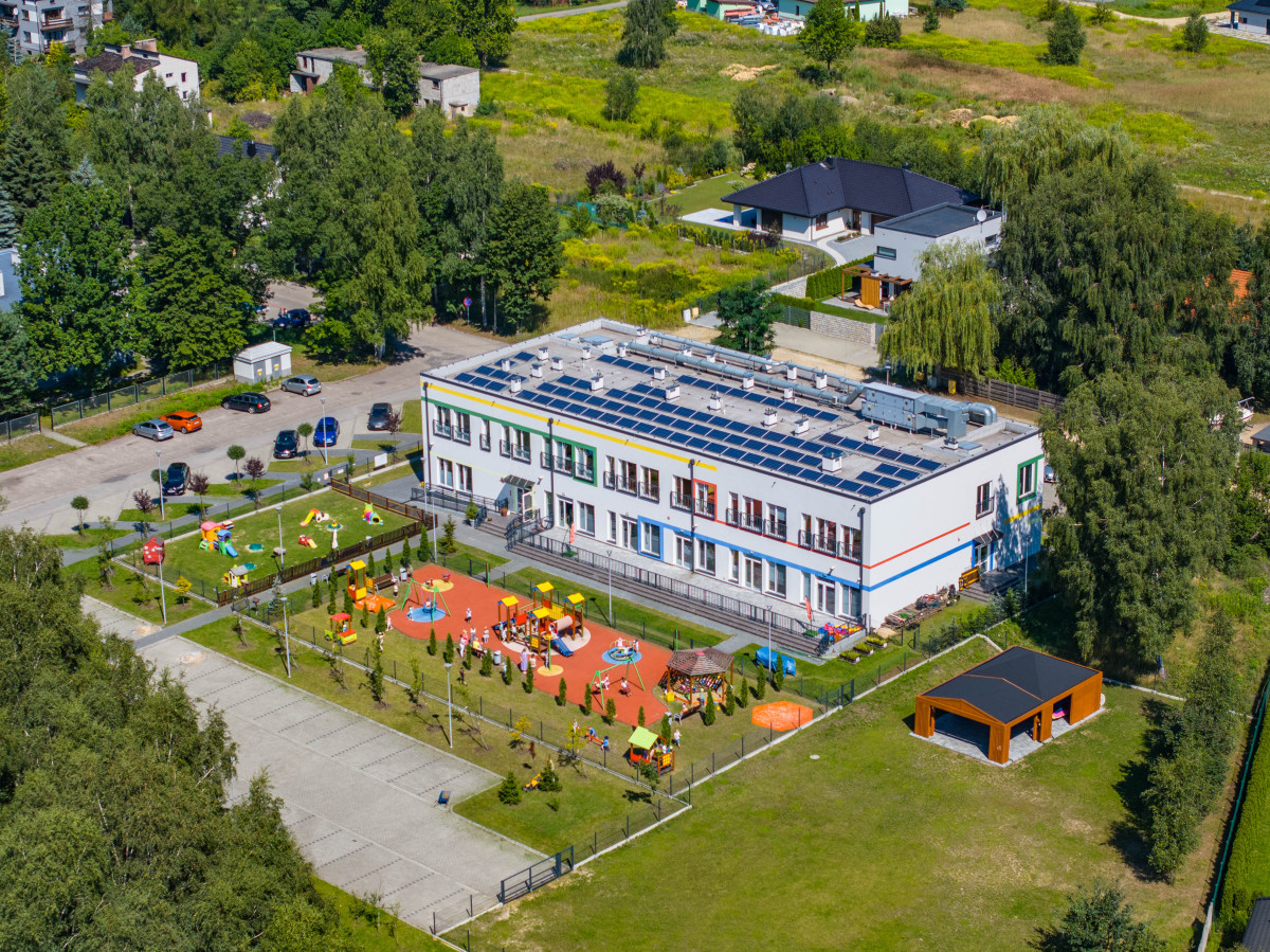 Zdjęcie przedstawia Gminny Żłobek w Psarach