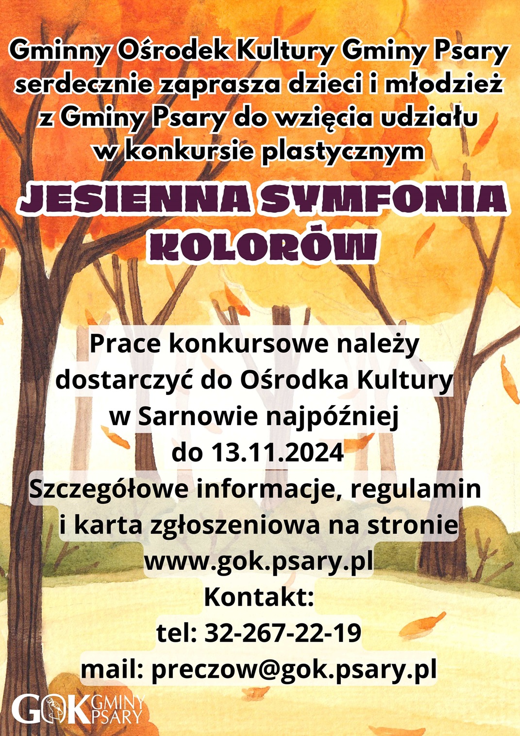 Grafika przedstawia plakat konkursu